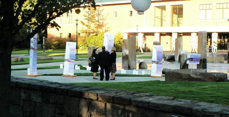 Timeline at the Firstenburg Family Fountain