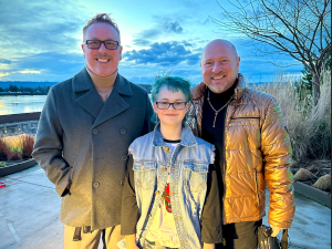 Family at the Vancouver WA waterfront. Dec 2025
