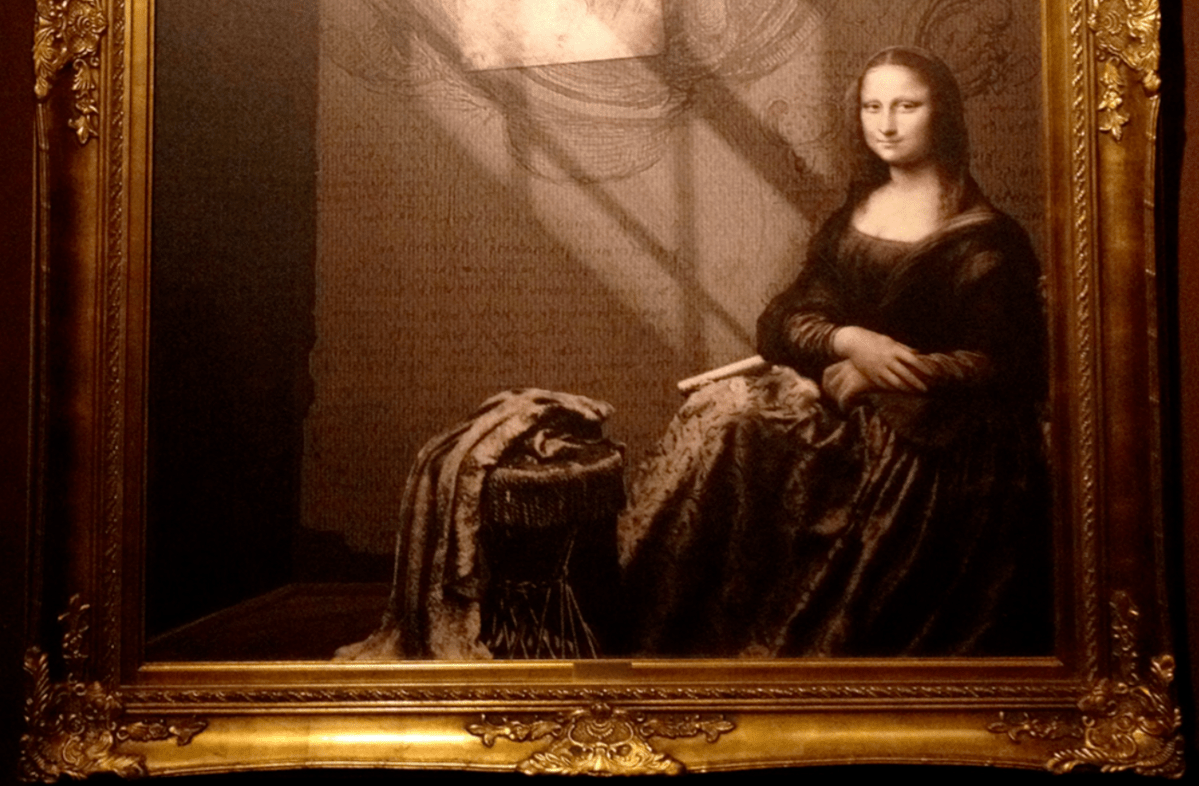 La Gioconda Visiting Her Old Friend&nbsp;Leonardo